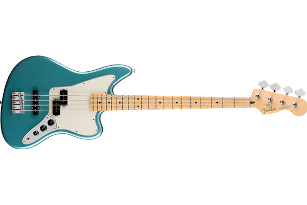 Player Jaguar® Bass, Maple Fingerboard, Tidepool