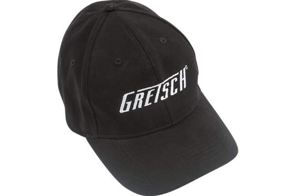 Gretsch® Flexfit Hat, Black, S/M