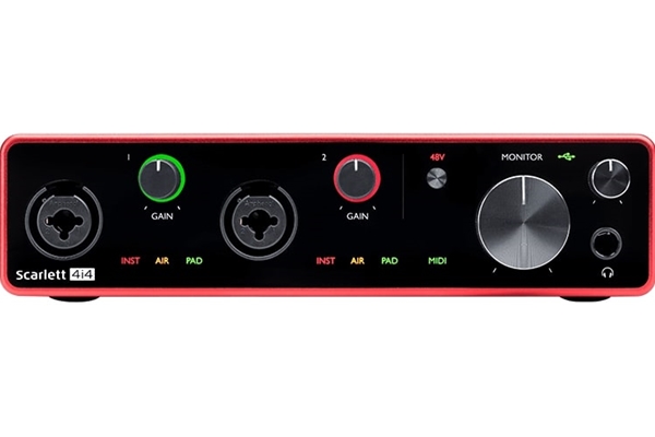 Scarlett 4i4 Interface 3rd Generation