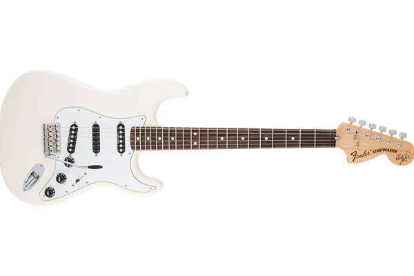 Ritchie Blackmore Stratocaster®, Scalloped Rosewood Fingerboard, Olympic White