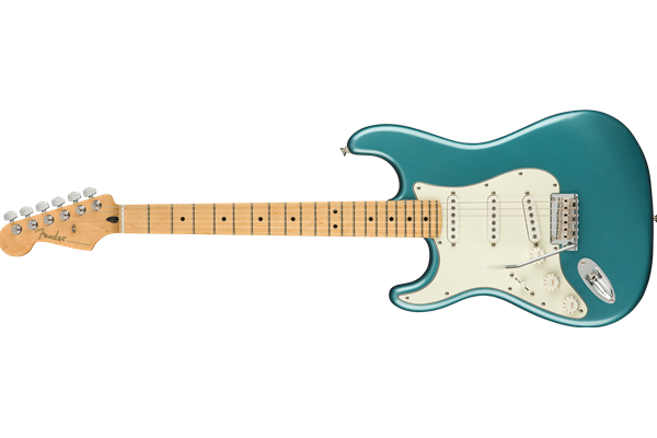 Player Stratocaster® Left-Handed, Maple Fingerboard, Tidepool