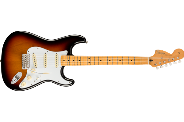 Jimi Hendrix Stratocaster®, Maple Fingerboard, 3-Color Sunburst