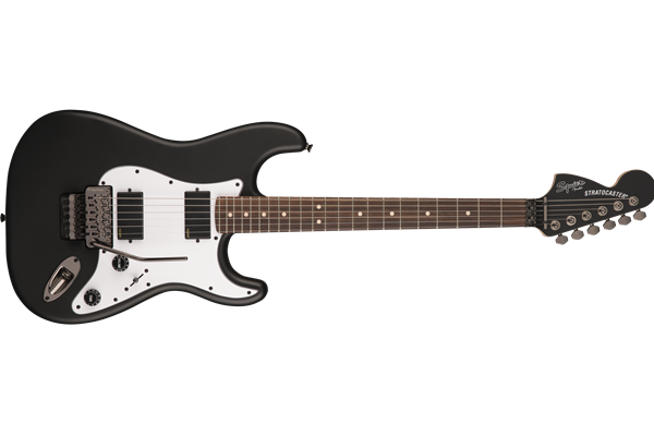 Contemporary Active Stratocaster HH, Rosewood Fingerboard, Flat Black