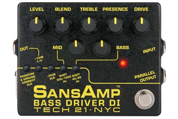 SansAmp Bass Driver DI (v2) - Pre-Amp & DI for Bass