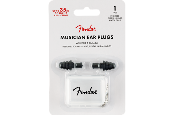 Musician Series Ear Plugs, Black