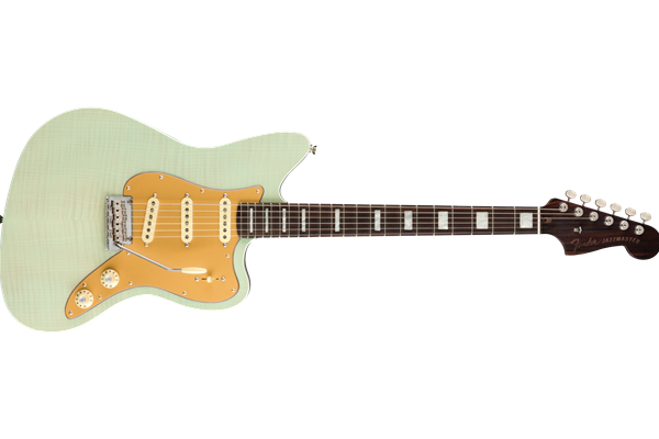 Parallel Universe Volume II Strat® Jazz Deluxe, Rosewood Fingerboard, Transparent Faded Seafoam Gree