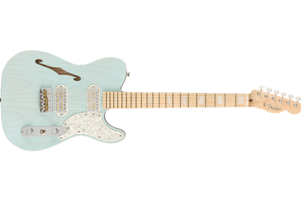 Parallel Universe II Tele® Mágico, Maple Fingerboard, Transparent Daphne Blue