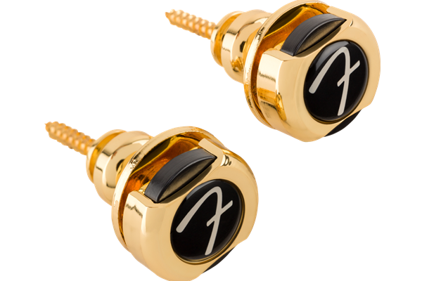 Fender® 'F' Locks, Gold