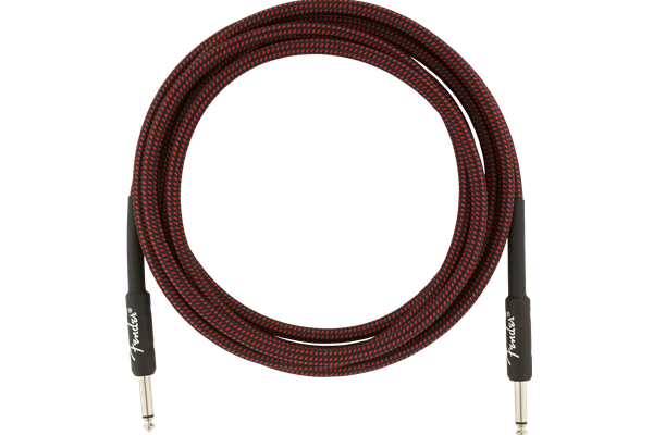 Professional Series Instrument Cables, 10', Red Tweed