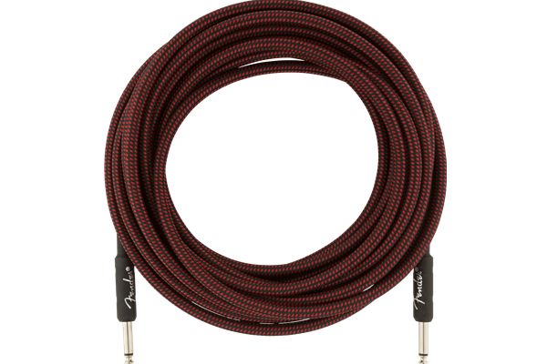 Professional Series Instrument Cable, 25', Red Tweed
