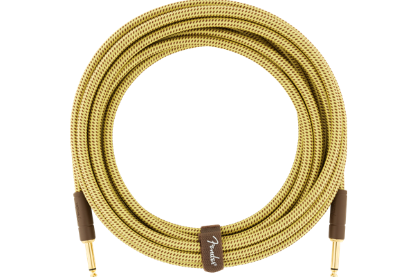 Deluxe Series Instrument Cable, Straight/Straight, 18.6', Tweed