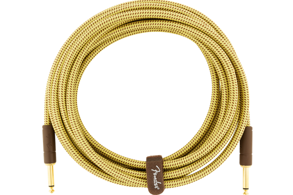 Deluxe Series Instrument Cable, Straight/Straight, 15', Tweed