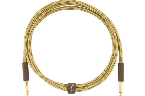 Deluxe Series Instruments Cable, Straight/Straight, 5', Tweed