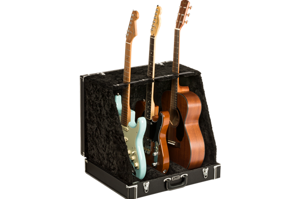 Fender® Classic Series Case Stand - 3 Guitar, Black