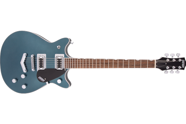 G5222 Electromatic® Double Jet™ BT with V-Stoptail, Laurel Fingerboard, Jade Grey Metallic