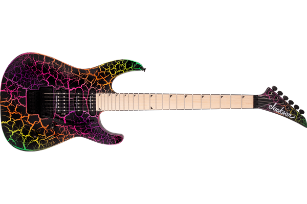 Pro Series Soloist™ SL3M, Maple Fingerboard, Rainbow Crackle