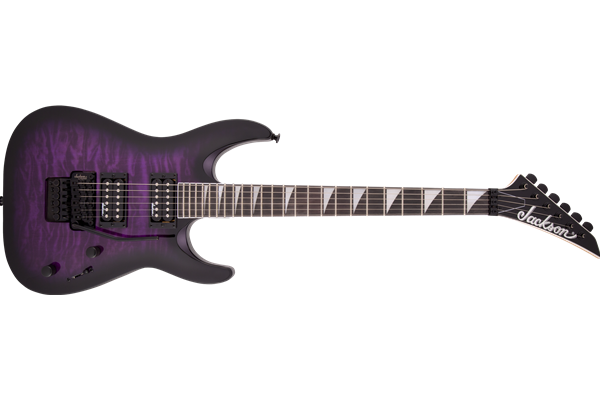 JS Series Dinky® Arch Top JS32Q DKA, Amaranth Fingerboard, Transparent Purple Burst