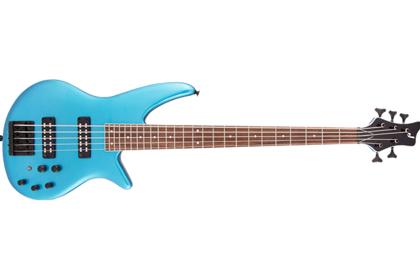 X Series Spectra Bass SBX V, Laurel Fingerboard, Electric Blue
