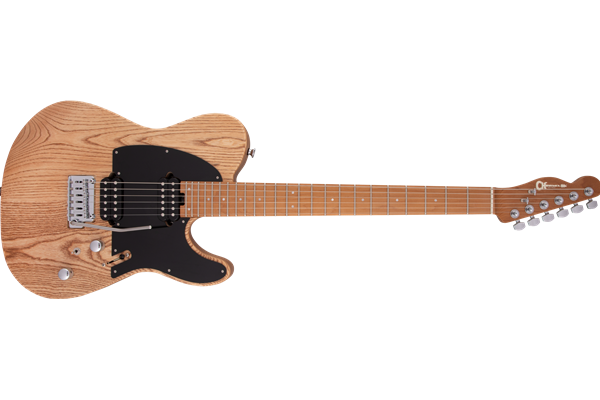 Pro-Mod So-Cal Style 2 24 HH 2PT CM Ash, Caramelized Maple Fingerboard, Natural Ash