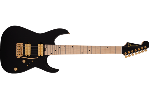 Angel Vivaldi Signature Pro-Mod DK24-7 Nova, Maple Fingerboard, Satin Black