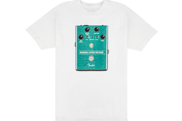 Fender® Marine Layer Reverb™ T-Shirt, White, XL