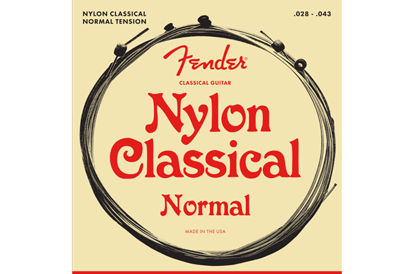 Nylon Acoustic Strings, 130 Clear/Silver, Ball End, Gauges .028-.043, (6)