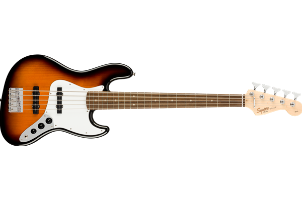 Affinity Series™ Jazz Bass® V, Laurel Fingerboard, Brown Sunburst