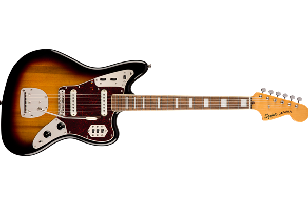 Classic Vibe '70s Jaguar®, Laurel Fingerboard, 3-Color Sunburst