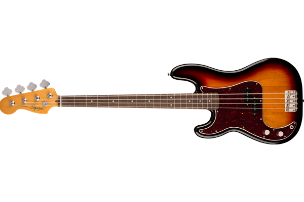 Classic Vibe '60s Precision Bass® Left-Handed, Laurel Fingerboard, 3-Color Sunburst