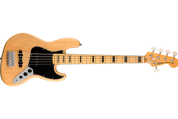 Classic Vibe '70s Jazz Bass® V, Maple Fingerboard, Natural