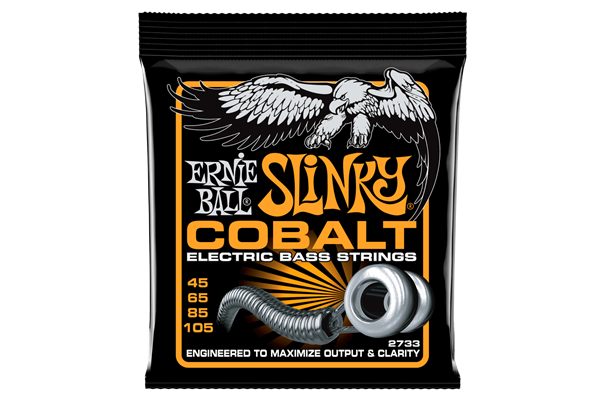 Ernie Ball Hybrid Slinky Cobalt Bass Strings, 45-105