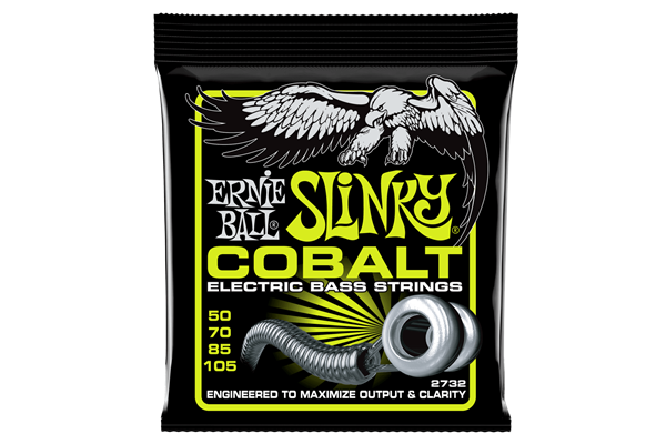 Ernie Ball Regular Slinky Cobalt Bass Strings, 50-105