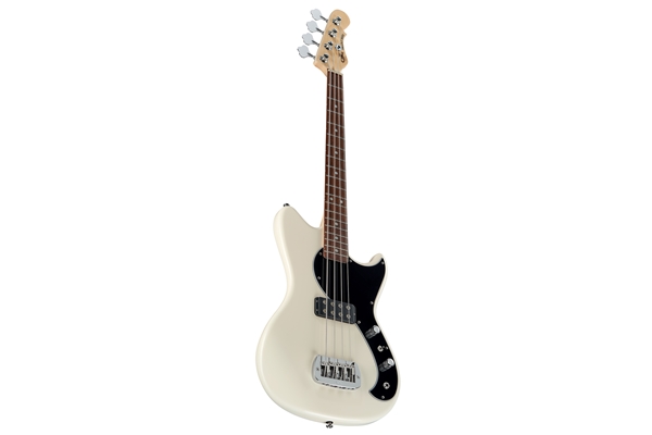 Tribute by G&L, Fallout Bass Olympic White w/ Brazilian Cherry fingerboard