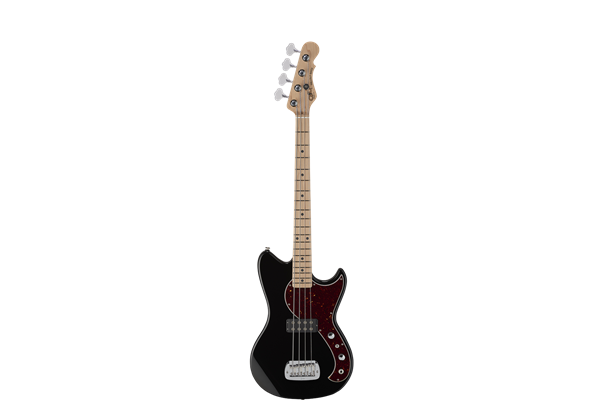 G&L Fullerton Deluxe Fallout Bass, Jet Black