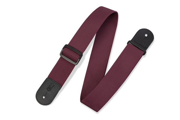 Levy's Classic Guitar Strap, Burgandy