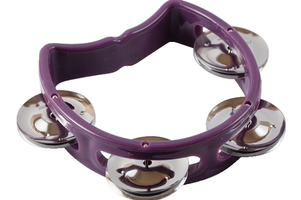 Mano Percussion Kids Tambourine, Purple