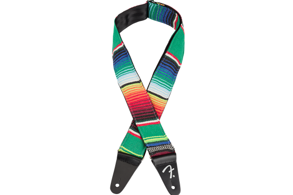 Serape Strap, Green Multi, 2"