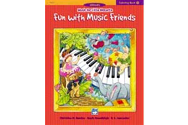 Music for Little Mozarts: Coloring Book 1 -- Fun with Music Friends [Piano]