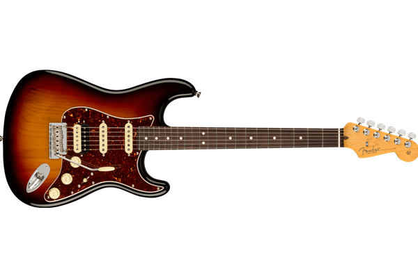American Professional II Stratocaster® HSS, Rosewood Fingerboard, 3-Color Sunburst