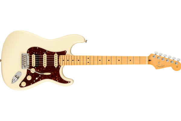American Professional II Stratocaster® HSS, Maple Fingerboard, Olympic White
