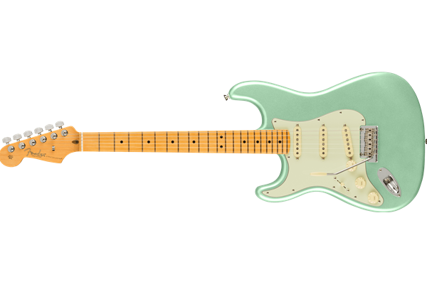 American Professional II Stratocaster® Left-Hand, Maple Fingerboard, Mystic Surf Green