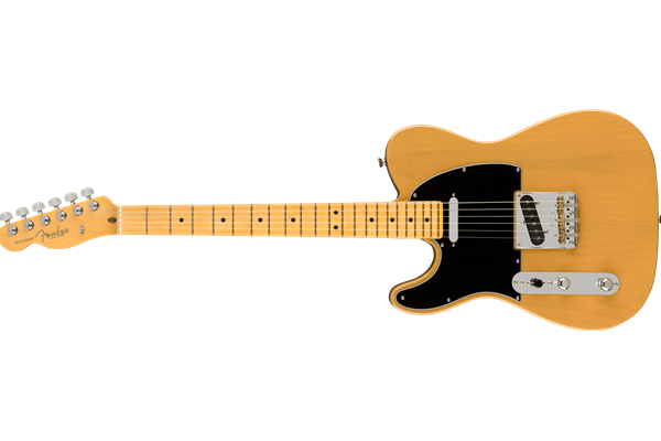 American Professional II Telecaster® Left-Hand, Maple Fingerboard, Butterscotch Blonde