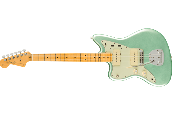 American Professional II Jazzmaster® Left-Hand, Maple Fingerboard, Mystic Surf Green