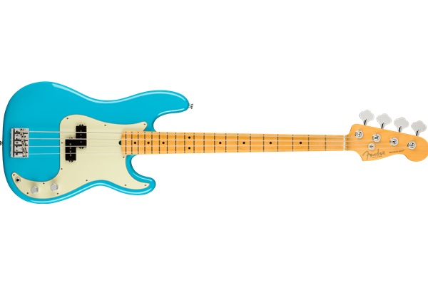 American Professional II Precision Bass®, Maple Fingerboard, Miami Blue