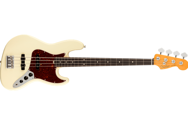 American Professional II Jazz Bass®, Rosewood Fingerboard, Olympic White