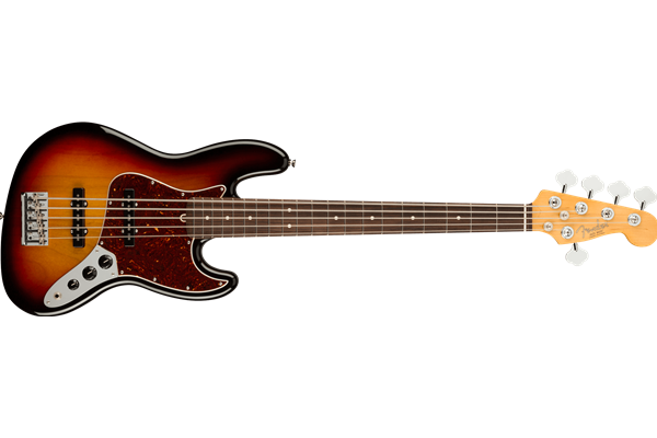 American Professional II Jazz Bass® V, Rosewood Fingerboard, 3-Color Sunburst