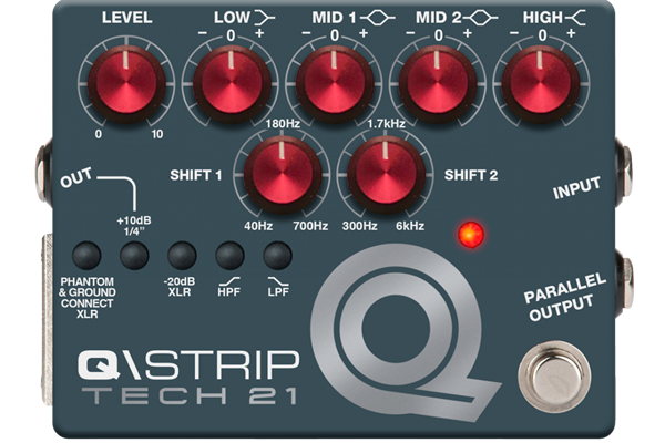 Q\Strip - Dual Parametric EQ Instrument DI "Channel Strip"