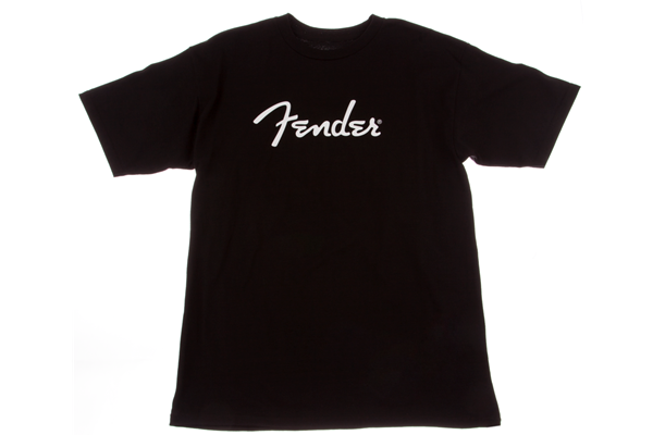 Fender® Spaghetti Logo T-Shirt, Black, M