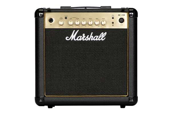 Marshall 15-watt, 2-channel 1x8" Guitar Combo Amp w/ 3-band EQ, Line In, & Speaker-emulated Line Out