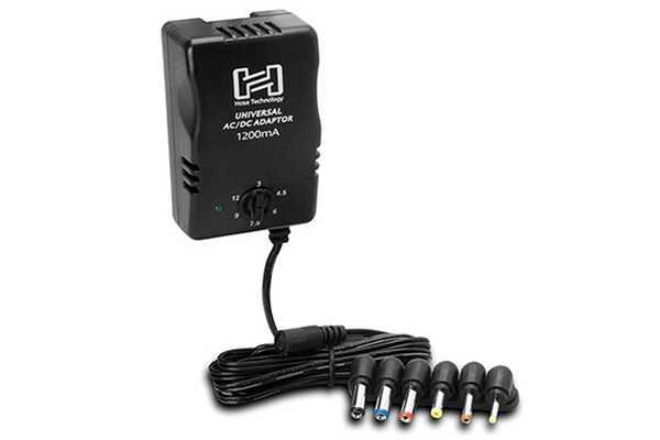 HOSA Universal Power Adaptor, Selectable up to 12 VDC 1200 mA